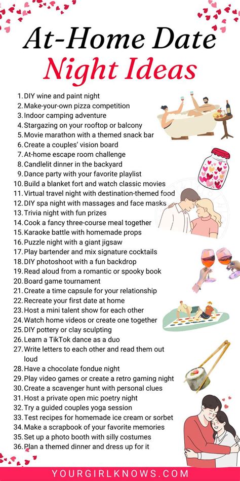 Night Time Date Ideas