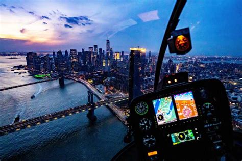 night time helicopter tour nyc