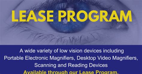 Night Vision Lease Program