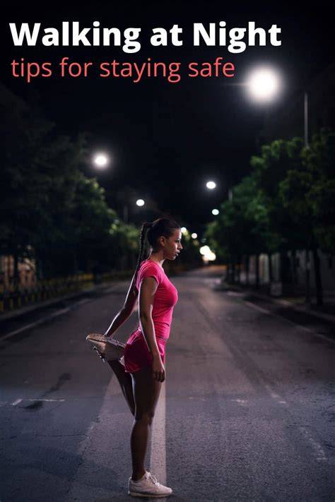 night walking tips