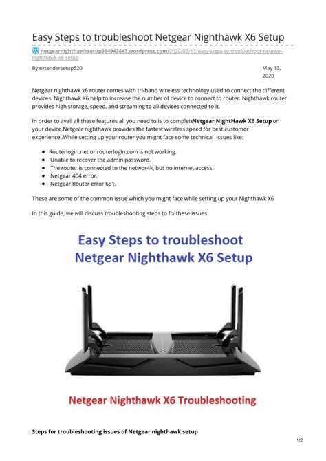 Solved Nighthawk App Router Setup Loop NETGEAR Communities