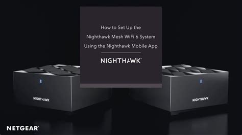 HOW TO SETUP NETGEAR NIGHTHAWK MESH WIFI 6 SYSTEM AX 1800 MK62 & MK63