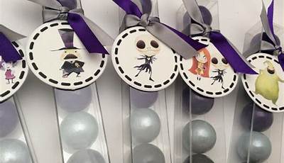 Nightmare Before Christmas Baby Shower Favors
