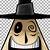 nightmare before christmas mayor face template