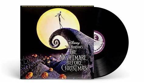 Nightmare Before Christmas Vinyl The Black Shop The Disney Music