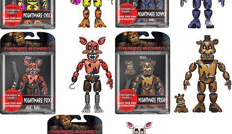 Five Nights At Freddy - Nightmare Freddy Coleccionable Five Nights At