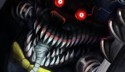 Nightmare Chica from Five Nights at Freddy's 4 | Fnaf drawings, Scary
