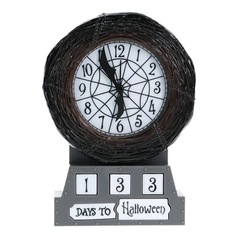 Nightmare Before Christmas Clock Instructions