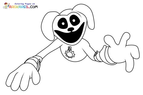 nightmare dog day coloring pages