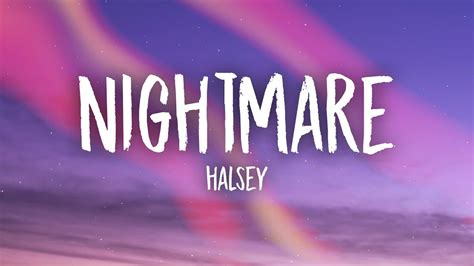 nightmare halsey lyrics