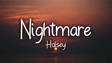 nightmare halsey lyrics clean