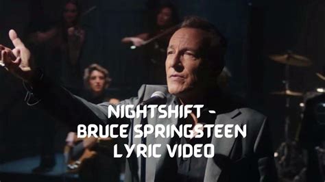 Nightshift Springsteen Youtube