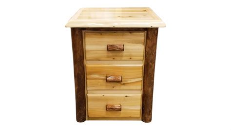 nightstand cedar drawer