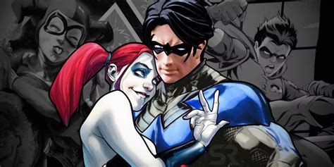 nightwing and harley quinn love