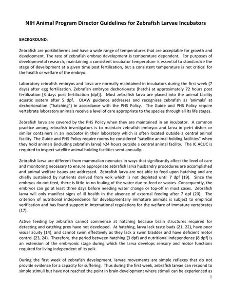 nih animal research guidelines