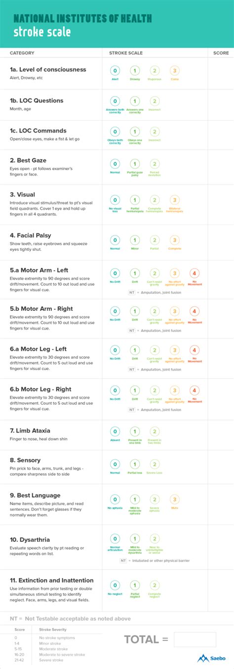 Decoding <b>NIH Stroke Scale</b>: Unveiling the Blue Cloud