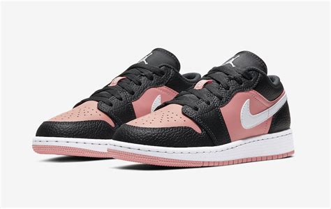 Nike air jordan 1 low gs pink quartz