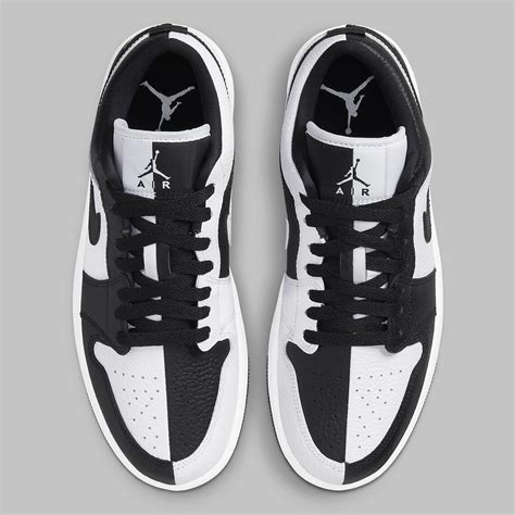Nike air jordan 1 low homage black and white