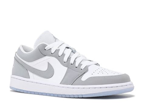 Nike air jordan low white wolf grey