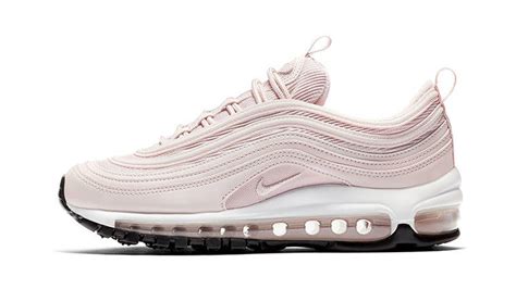 Nike air max 97 soft pink/black/white women's shoe