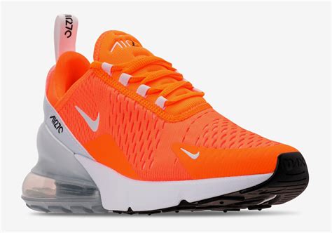 Nike air max pink orange shoes