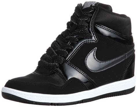 nike high top wedge sneakers women