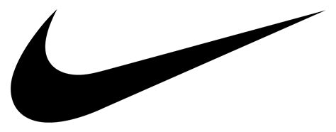 nike logo black transparent