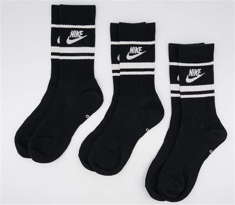 nike socks white and black