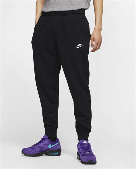 nike sportswear club fleece joggers black