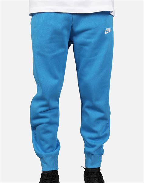 nike sportswear club fleece joggers blue