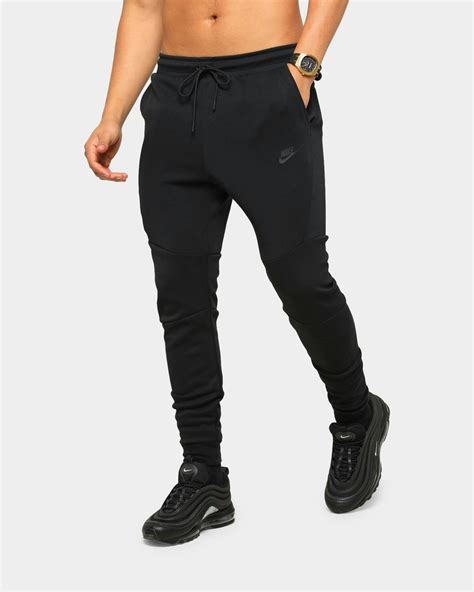 nike sportswear tech fleece pants black