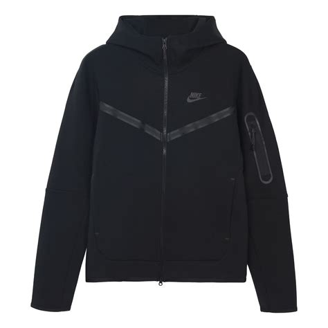 Nike Tech Fleece Jacket Black Small