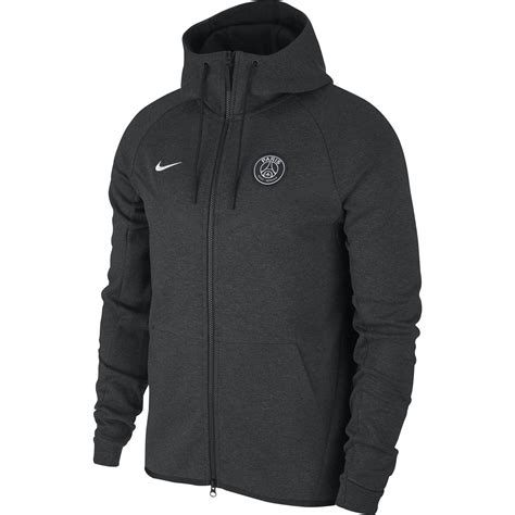 nike tech fleece psg noir