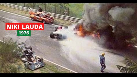 niki lauda 1976 nurburgring crash