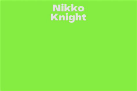 Unveiling the Mystique: Nikko Knight's Epic Tale of勇气与荣耀