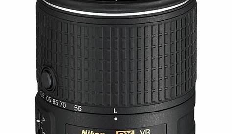 Nikon AFS DX NIKKOR 55200MM f/45.6G ED VR II Zoom Lens