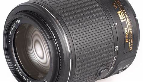 Nikon AfS Dx Vr 55200Mm Lens F45.6G Price in India Buy