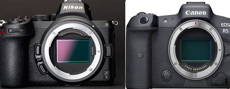 nikon vs canon mirrorless cameras