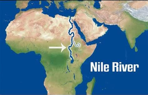 nile river length in egypt