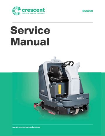 nilfisk sc6000 parts manual