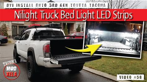 nilight truck bed lights install