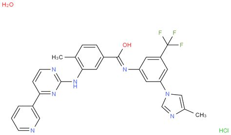 nilotinib monohydrochloride monohydrate