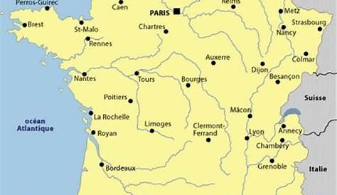 Map of Nimes