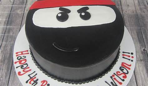 Ninja Birthday Cake