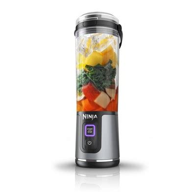 ninja - blast 18 oz. portable blender - black