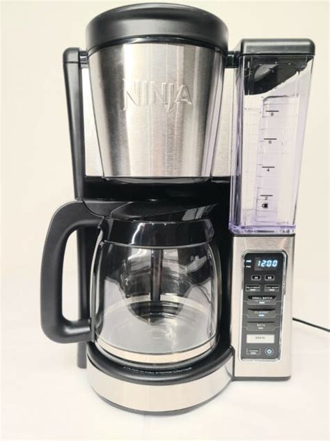 ninja 12 cup programmable coffee maker ce251