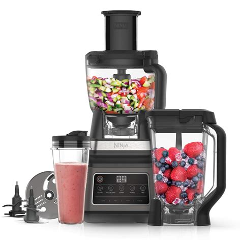 Ninja 3-In-1 Food Processor And Blender With Auto-Iq Bn800Uk