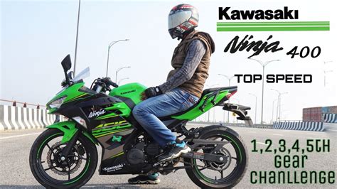 ninja 400 top speed kmph