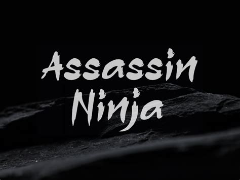 ninja assassin script