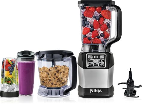 Ninja Blender And Food Processor System With 1200-Watt Auto-Iq Base